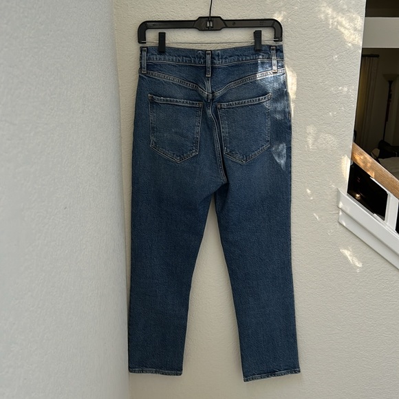 Agolde Riley High Rise Crop - Picture 2 of 8